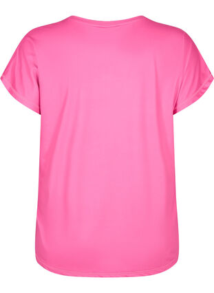 Kurzärmliges Trainings-T-Shirt, Raspberry Rose, Packshot image number 1