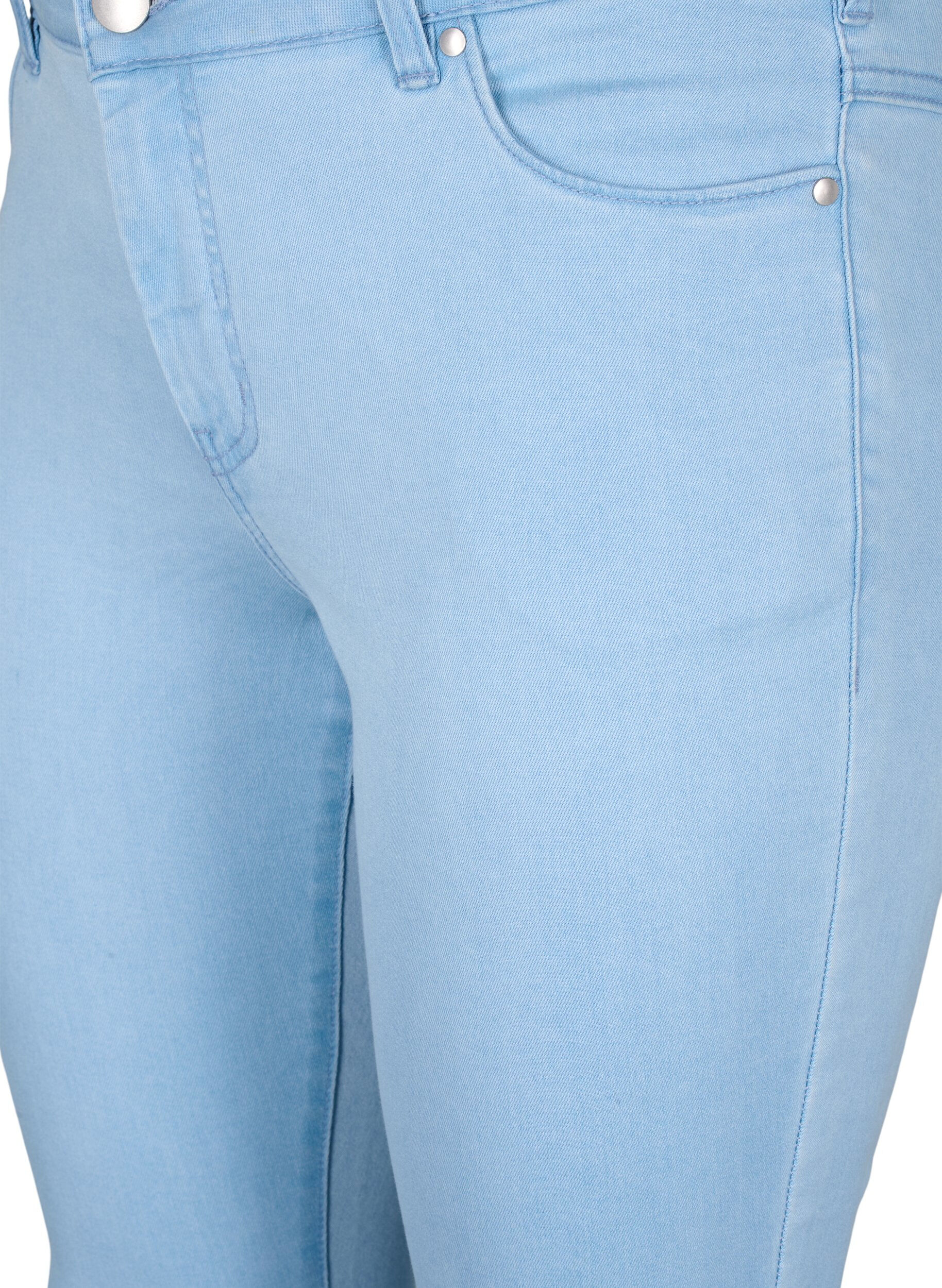 ZizziViona Jeans mit normaler Taille, Blau, Packshot image number 2