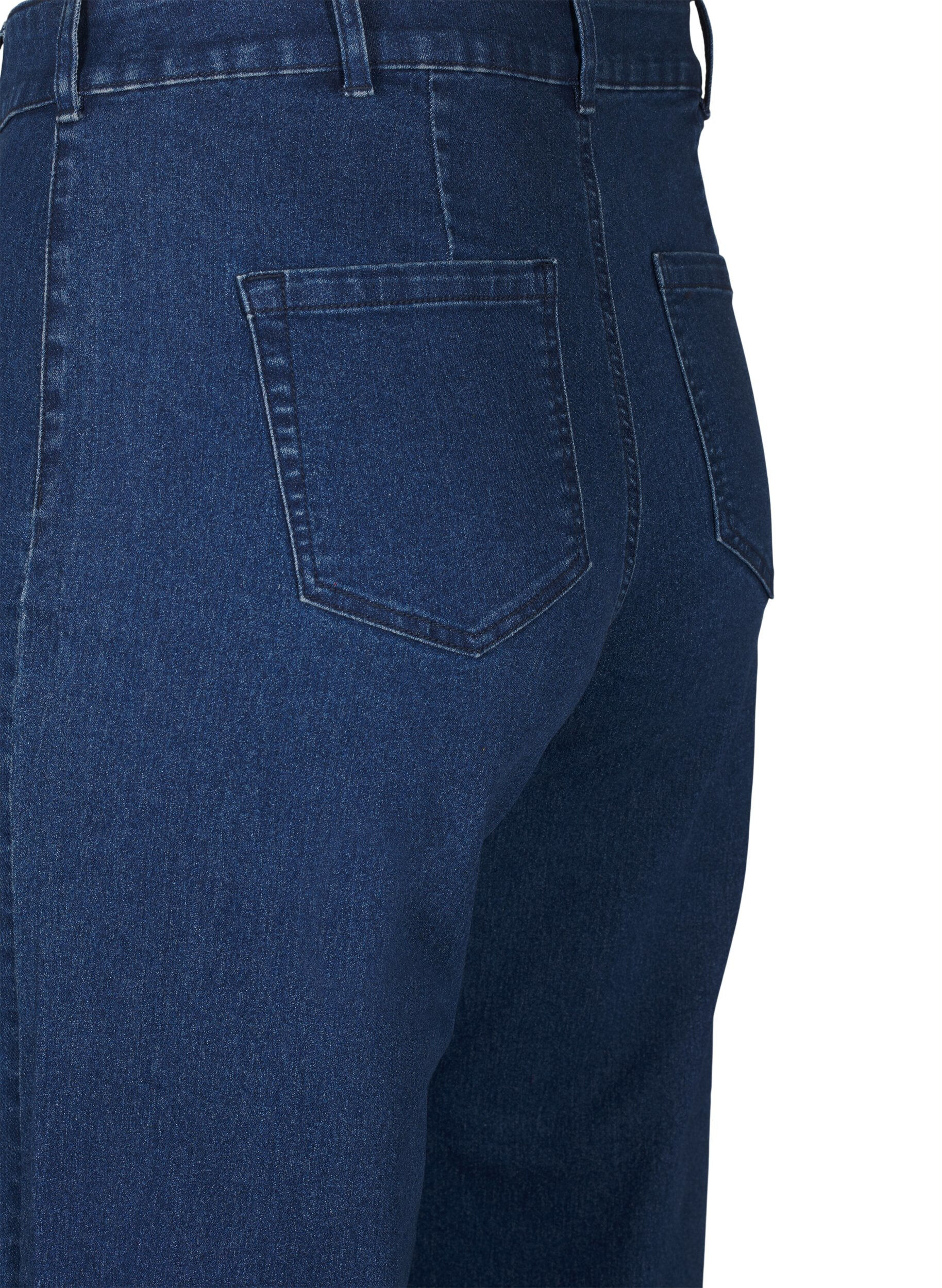 ZizziFLASH - Jeans mit weiter Passform, Blau, Packshot image number 3