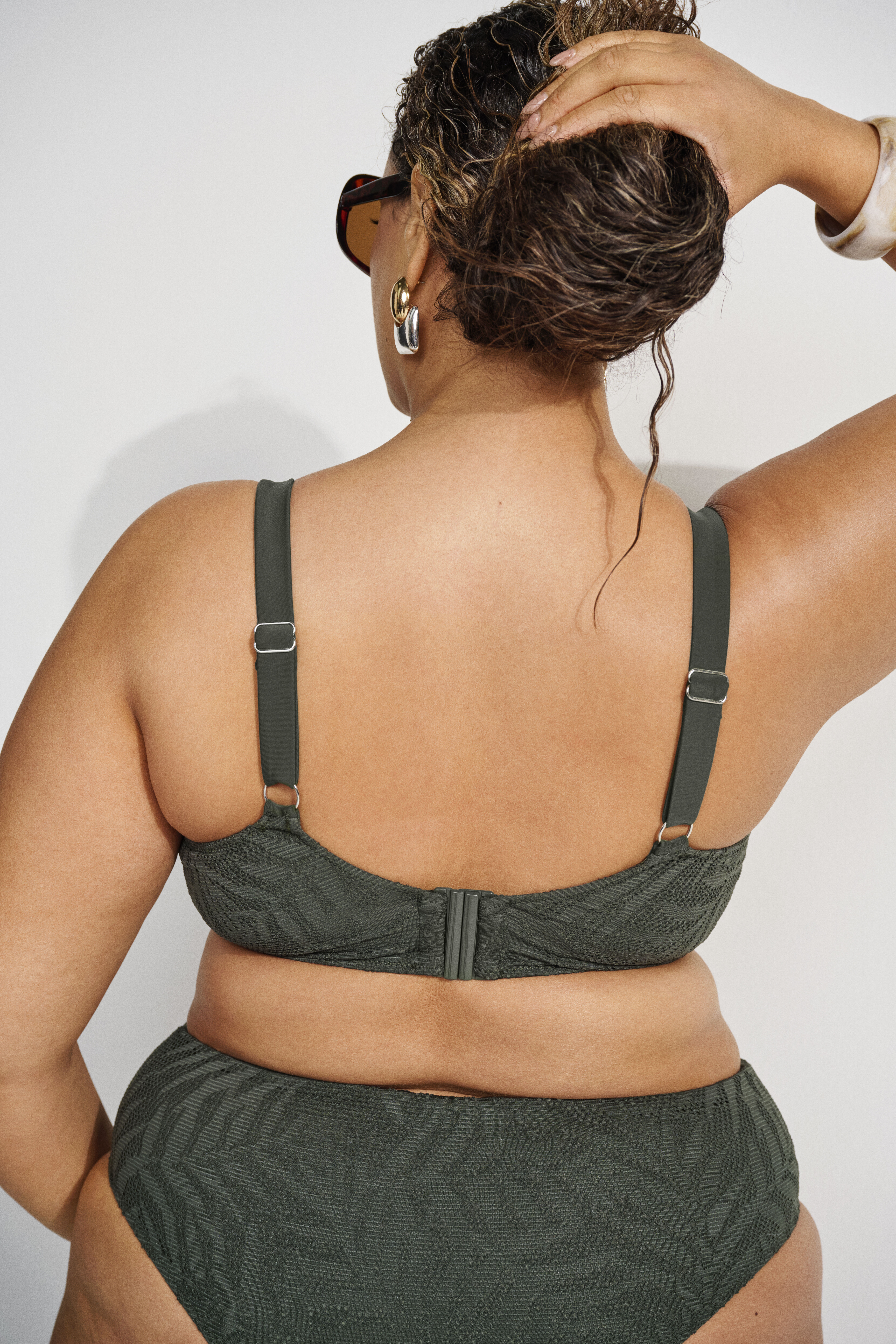 ZizziBikini mit strukturiertem Mesh, , Model