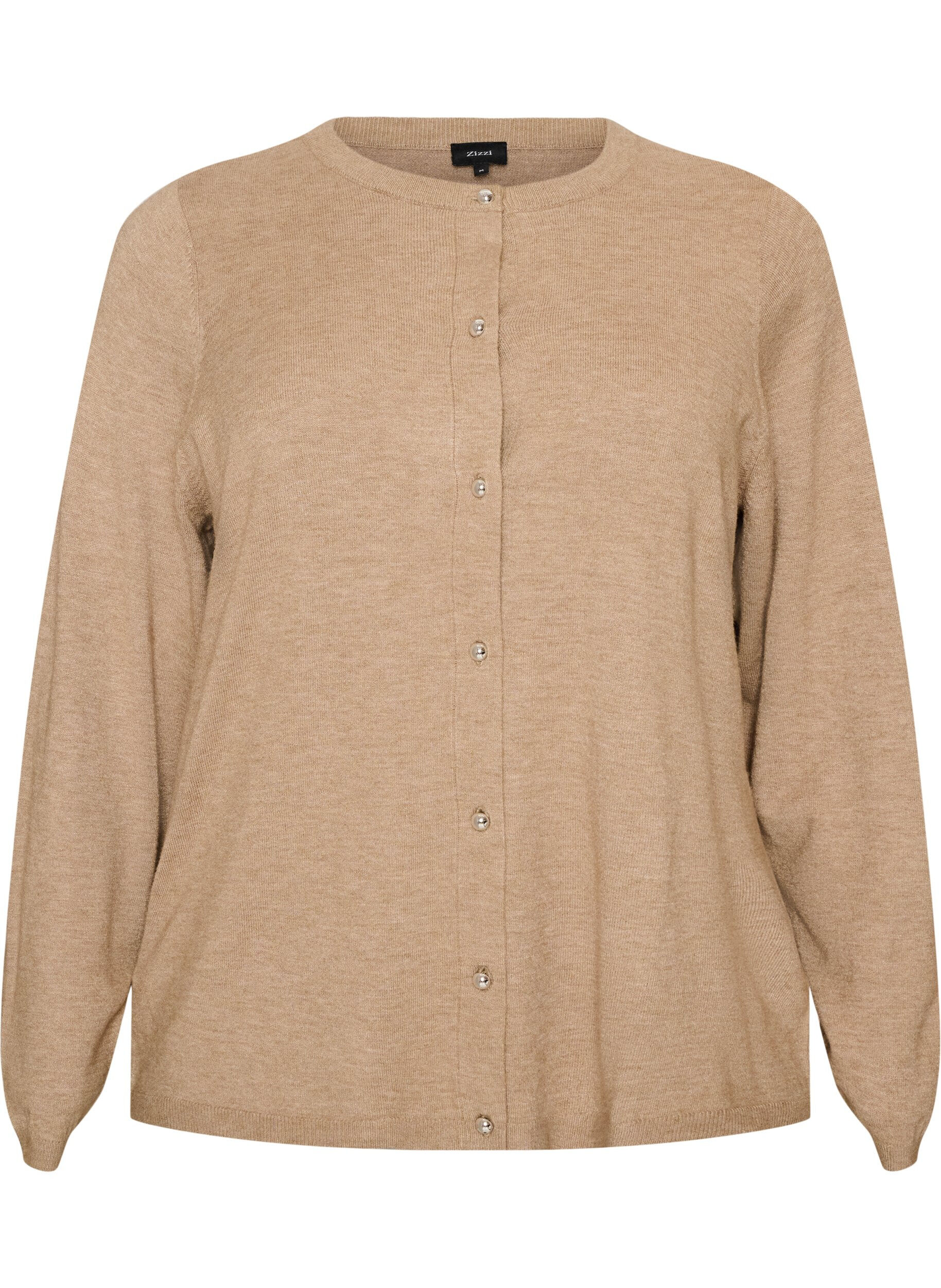 Cardigan mit runden Kn&ouml;pfen