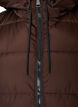 Langer Weste mit Kapuze und Taschen, Braun, Packshot image number 2