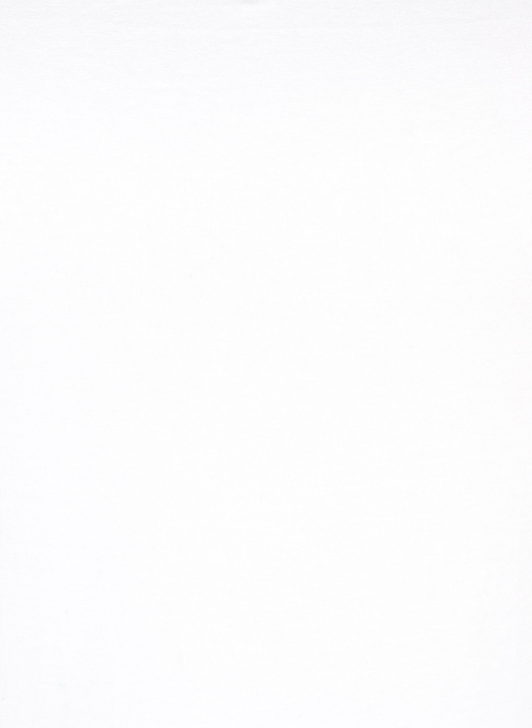 ZizziBasic-Spaghettitr&auml;ger-Top aus Baumwolle, Wei&szlig;, Packshot image number 2