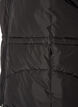 Steppweste mit verstellbarer Taille, Schwarz, Packshot image number 3