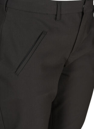 Klassische Cropped Hose, Black, Packshot image number 2