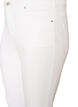 Amy Super Slim Fit Jeans mit hoher Taille, Wei&szlig;, Packshot image number 2