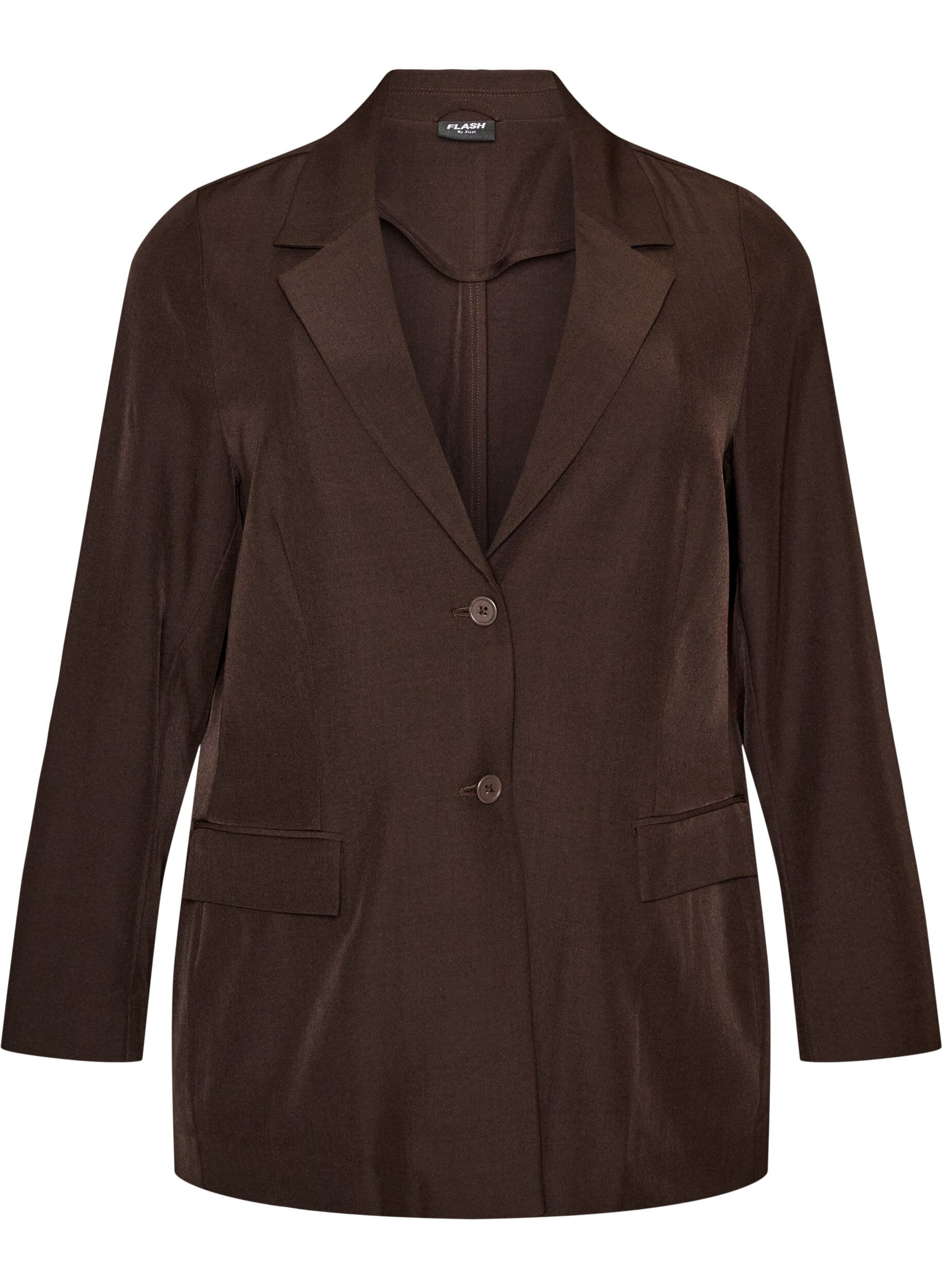 FLASH - Blazer mit Taschen und Schlitzen