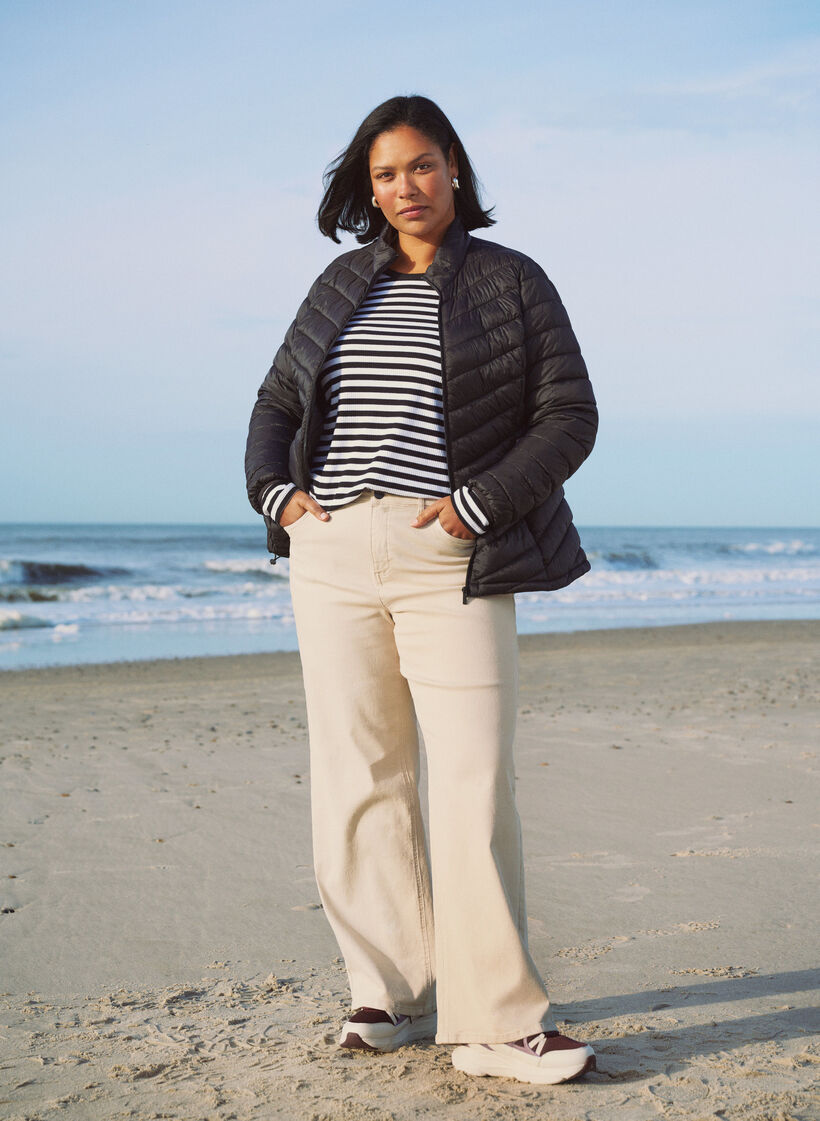 Leichte Jacke mit Taschen, Schwarz, Image image number 0