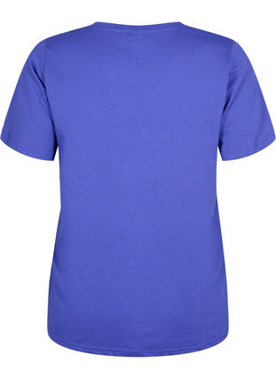 FLASH - T-Shirt mit V-Ausschnitt, Royal Blue, Packshot image number 1