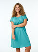 2er-Pack T-Shirt-Kleid mit kurzen &Auml;rmeln, Blau, Model image number 0