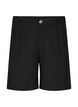 Bermuda-Shorts mit hoher Taille, Black, Packshot image number 0