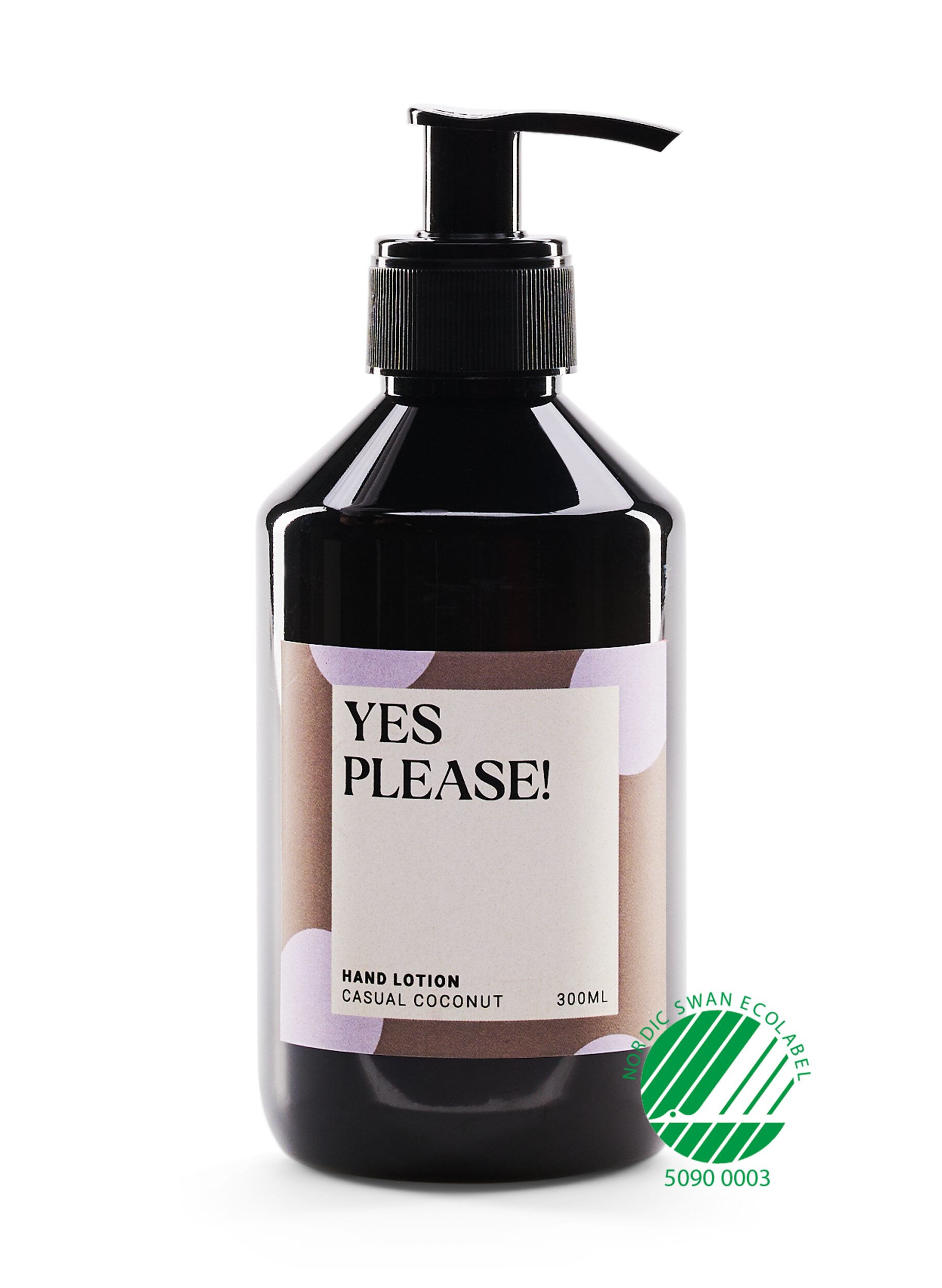 ZizziNordic Swan Ecolabel Handcreme - Nordic Spa 300 ml, Casual Coconut Dots, Packshot image number 0