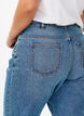 Mille Mom-Fit-Jeans mit hoher Taille, Blau, Model image number 3