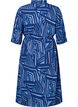 FLASH - Hemdkleid mit Print, Medieval Blue AOP, Packshot image number 1