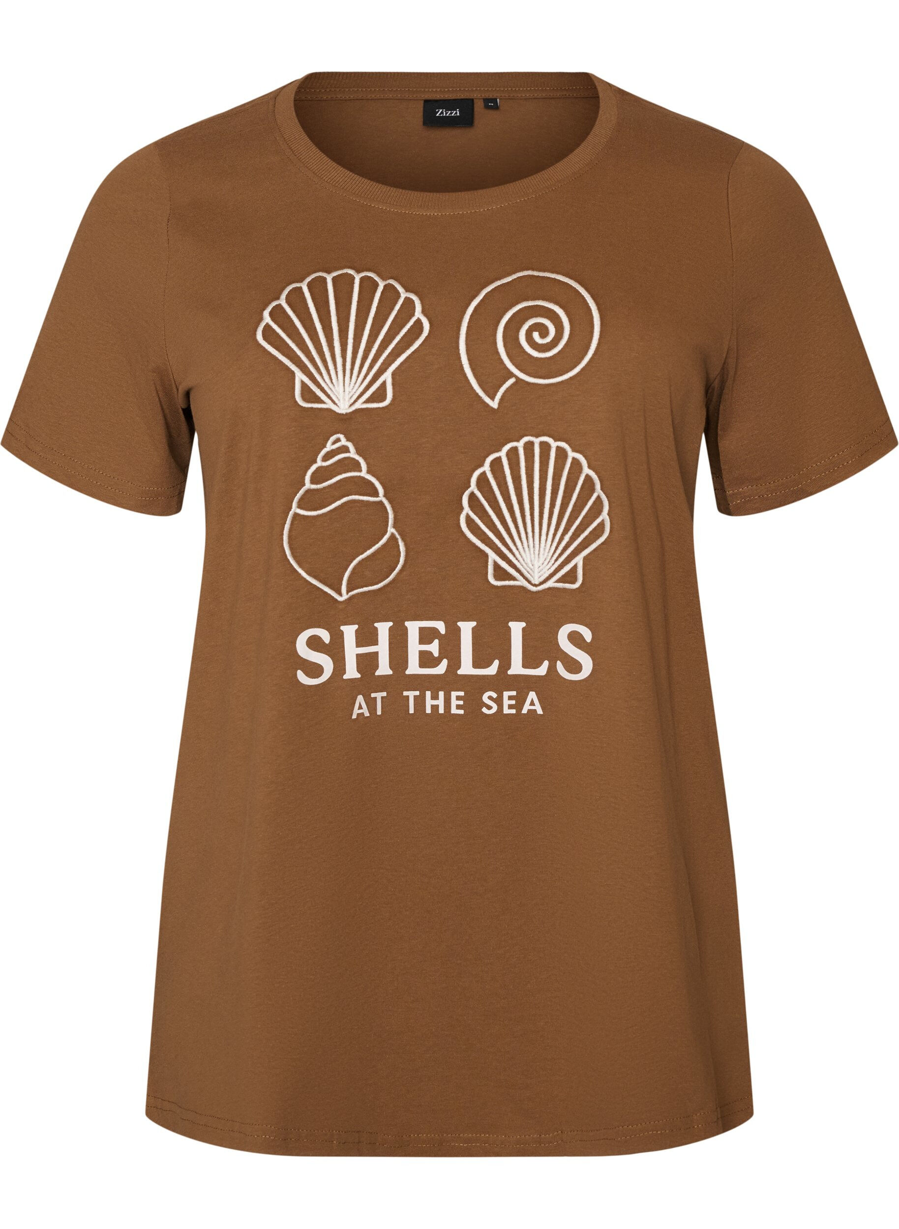 T-Shirt aus Baumwolle mit Print