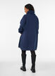 Kurzes Sweatshirtkleid mit Stehkragen und Taschen, Blau, Model image number 2