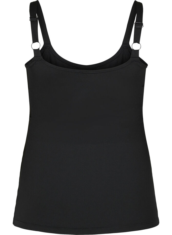 Light Shapewear Top mit verstellbaren Trägern, Black, Packshot image number 1