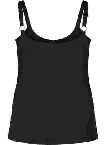 Light Shapewear Top mit verstellbaren Trägern, Black, Packshot image number 1
