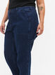 Gerade Passform Cargo Jeans, Dark blue, Model image number 3
