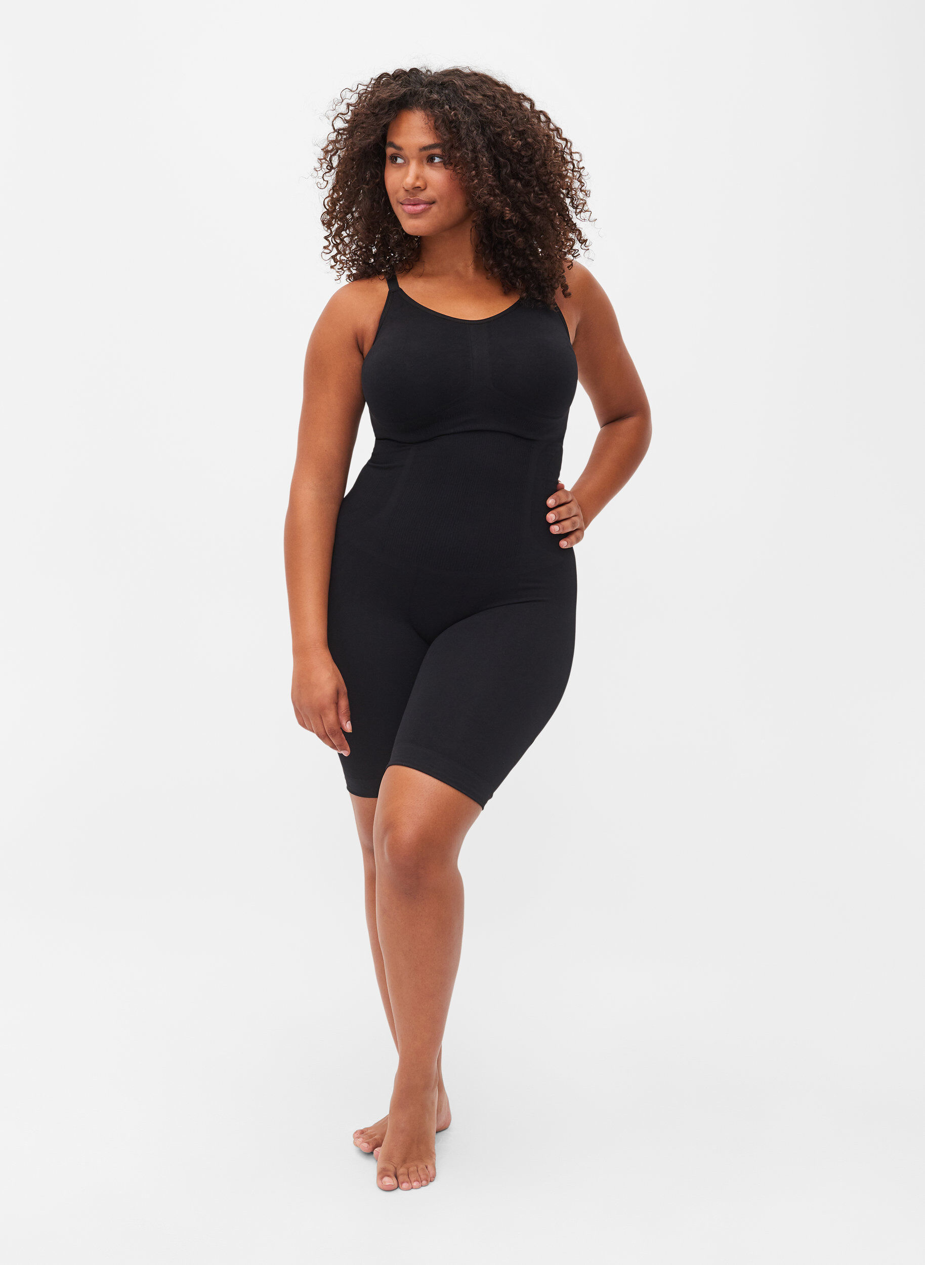 ZizziShapewear Overall, Schwarz, Model image number 1