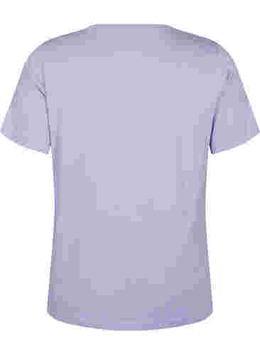 FLASH - T-Shirt mit Rundhalsausschnitt, Lavender, Packshot image number 1