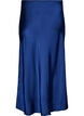 Midirock aus Satin, Blau, Packshot image number 1