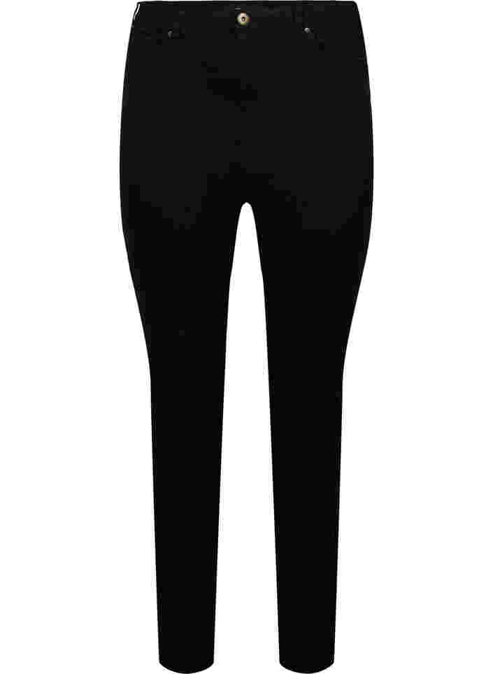 Hochtaillierte Bea-Jeans mit Super Slim Fit, Black, Packshot image number 0