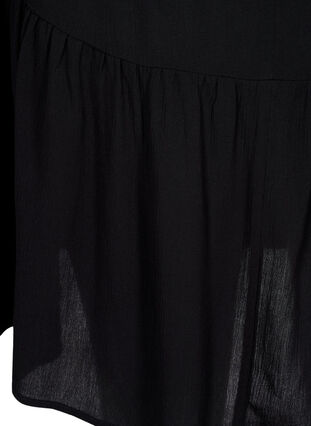 Sommerkleid aus Viskose mit Trägern, Black, Packshot image number 3