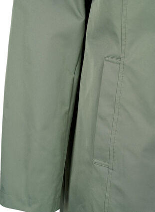 Jacke mit Taschen und hohem Kragen, Sea Spray, Packshot image number 3