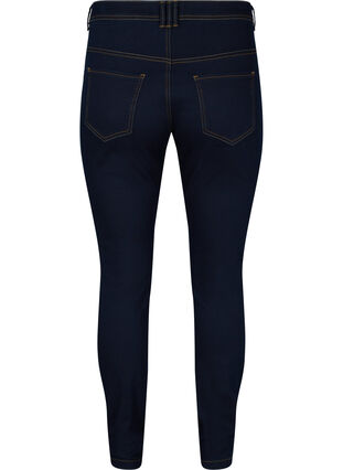 Super Slim Amy Jeans mit hoher Taille, 1607B Blu.D., Packshot image number 1