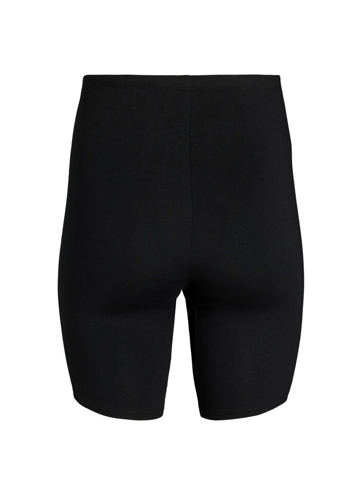 Slip aus Baumwolle mit langem Bein, Schwarz, Packshot image number 1