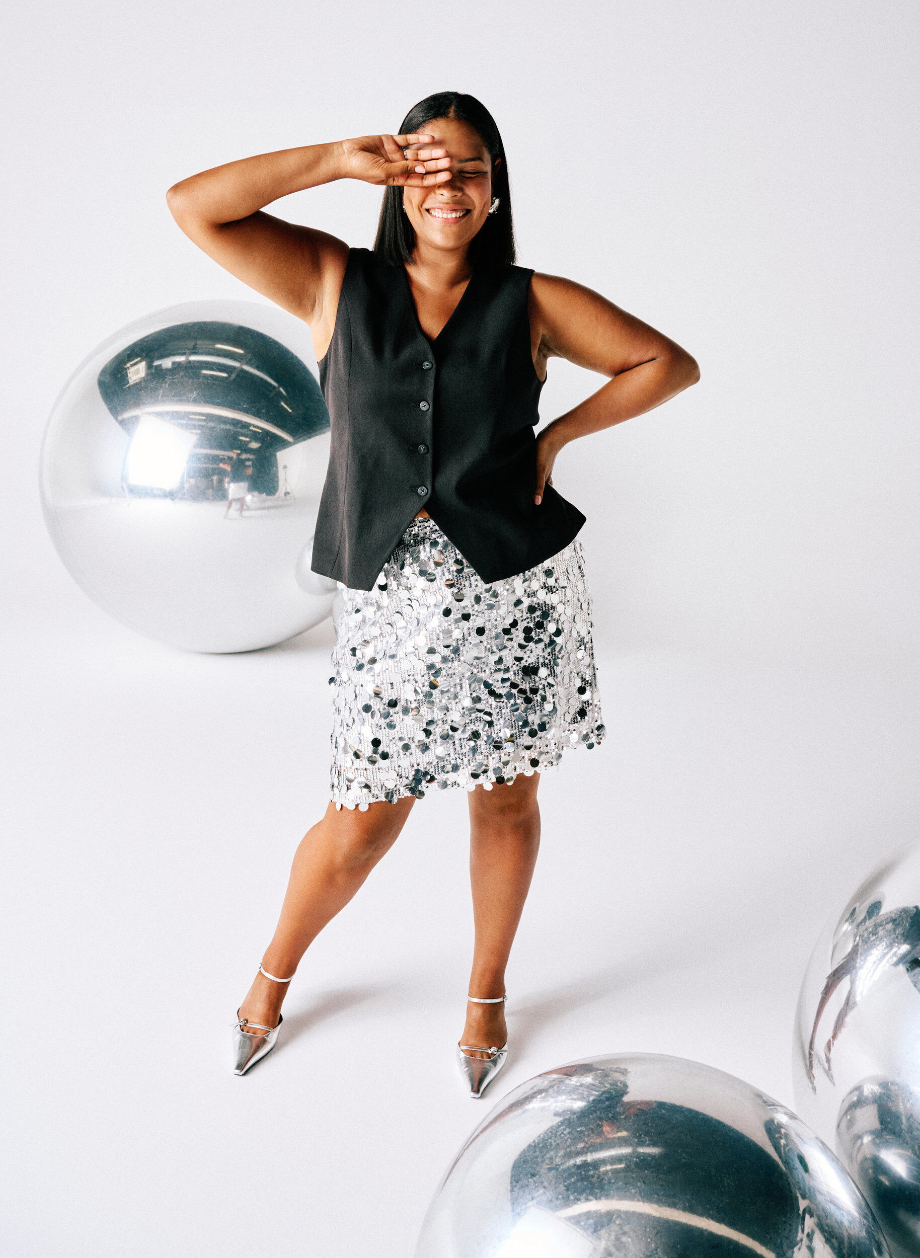 ZizziWeste mit Knopfverschluss, Schwarz, Image image number 0