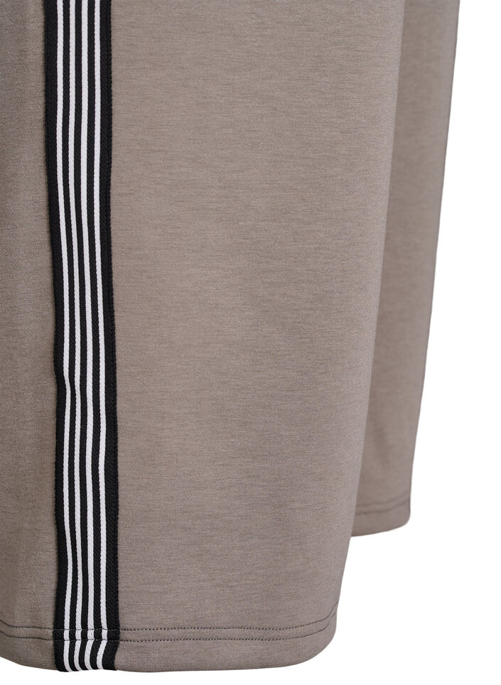 Hose mit Seitenstreifen, Beige, Packshot image number 3