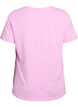 Kurzärmeliges T-Shirt mit V-Ausschnitt, Pink, Packshot image number 1