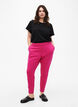 Cropped-Hose mit Taschen, Pink, Model image number 0