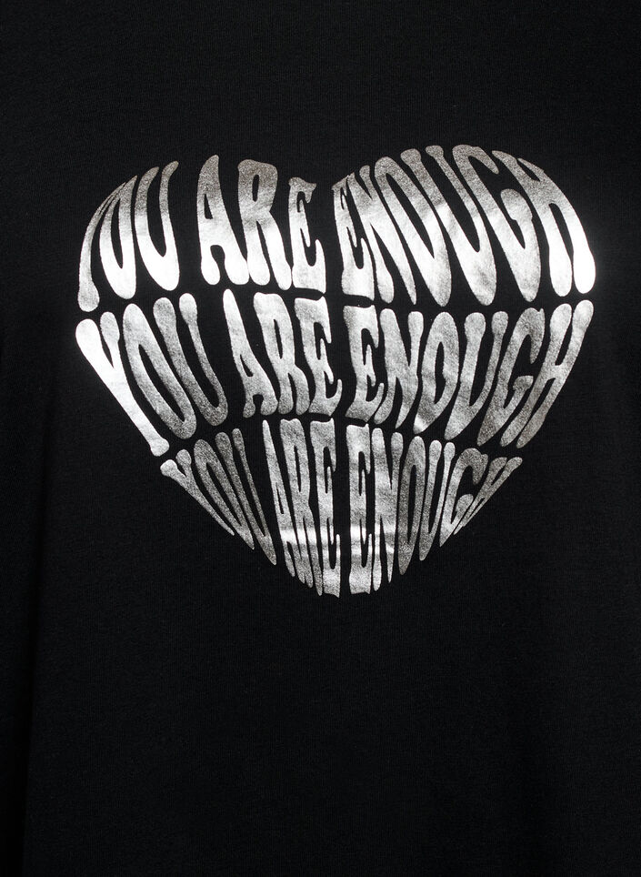 FLASH - T-Shirt mit Print, Schwarz, Packshot image number 2