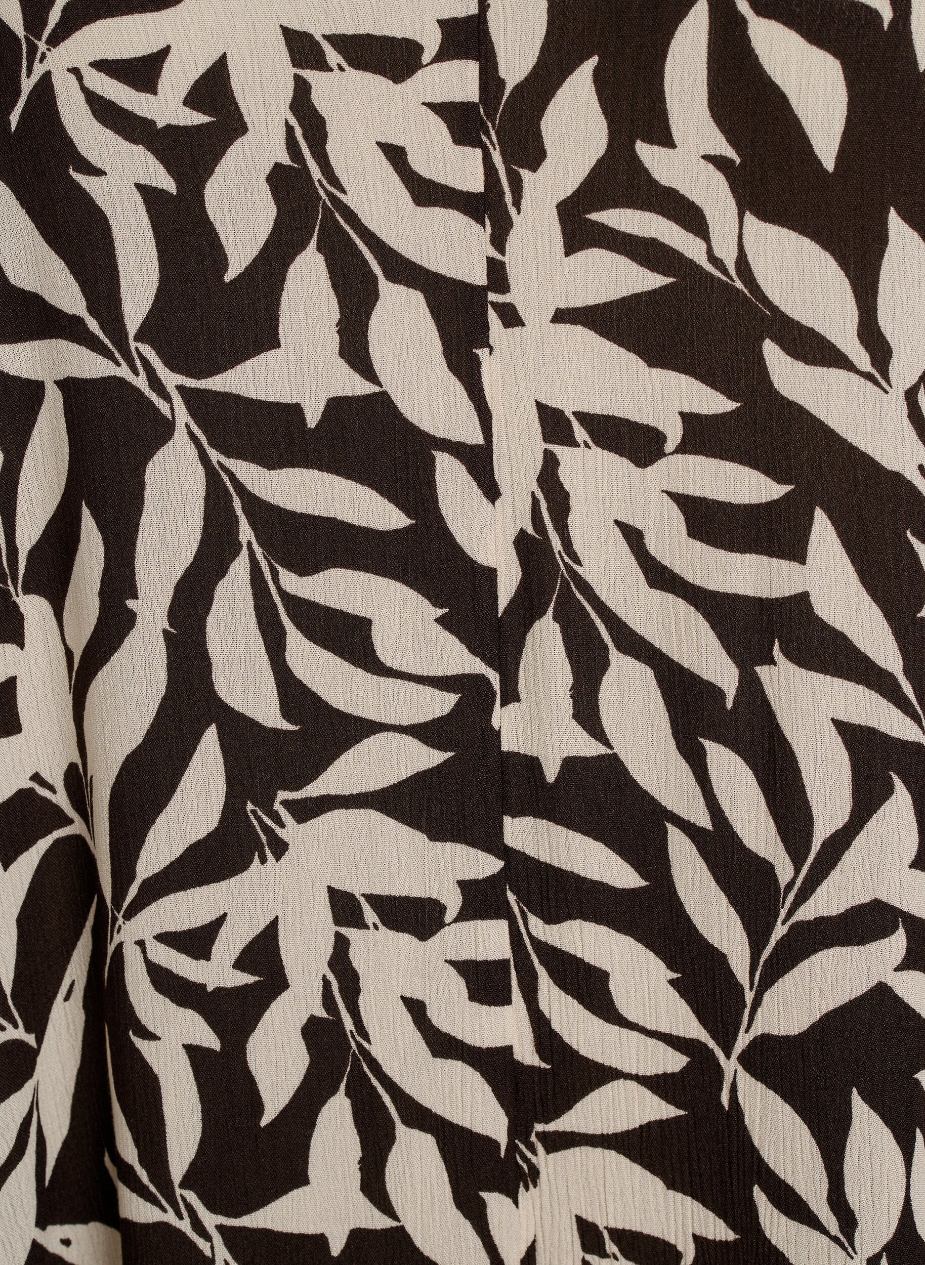 Zizzi&Auml;rmelloses Maxikleid in A-Linie mit V-Ausschnitt, Braun, Packshot image number 2