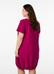 Baumwollkleid mit kurzen &Auml;rmeln, Rot, Model image number 2