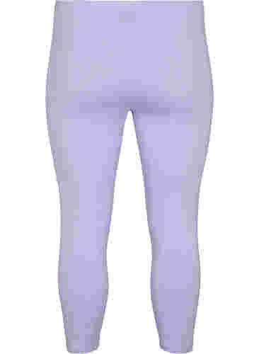 Basic 3/4-Leggings aus Viskose, Lavender, Packshot image number 1