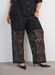 Bluse aus Spitze mit Zierkn&ouml;pfen, Schwarz, Model image number 3