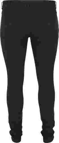 Hochtaillierte Super Slim Amy Jeans, Black, Packshot image number 1