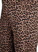 Leopard Jeans mit normaler Taille, Braun, Packshot image number 2