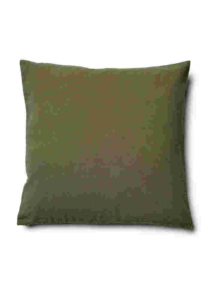 Kissenbezug aus Baumwolle, Ivy Green, Packshot image number 1