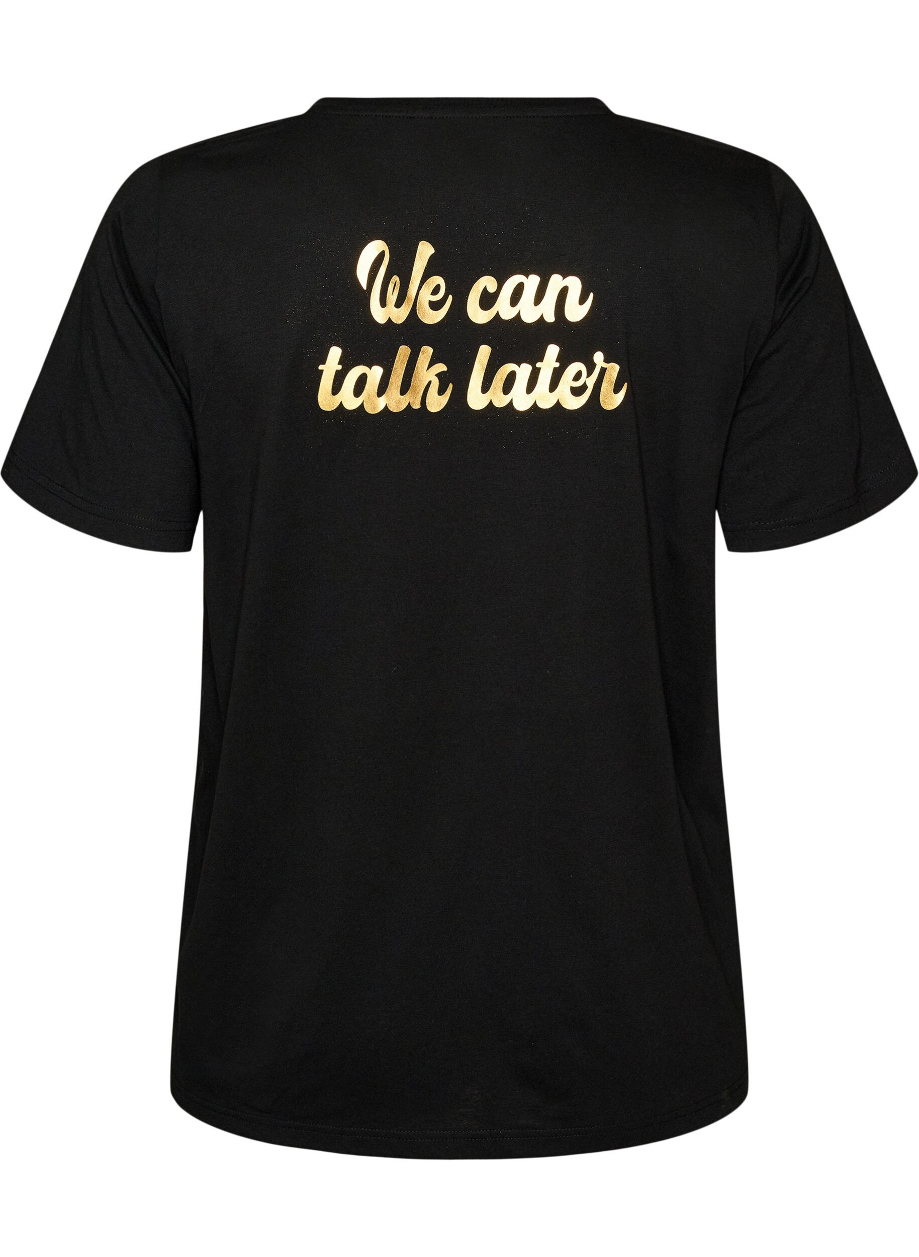 ZizziT-Shirt mit Print, Schwarz, Packshot image number 1