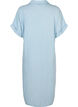 Kurzarm-Shirtkleid aus Lyocell (TENCEL™), Light blue denim, Packshot image number 1