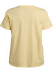 Basic-T-Shirt aus Baumwolle mit Rundhalsausschnitt, Gelb, Packshot image number 1