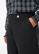 Lockere Hose mit Taschen, Schwarz, Model image number 3