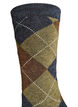 2er-Pack Socken mit Harlekinmuster, Braun, Packshot image number 3
