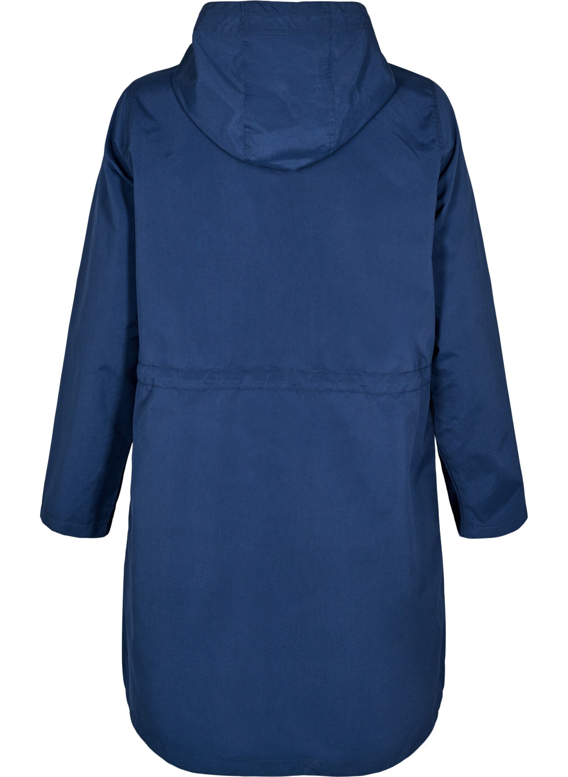 ZizziFLASH - Wasserabweisender Parka mit Kapuze, Blau, Packshot image number 1
