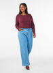 Basic Bluse aus Jersey mit langen &Auml;rmeln, Rot, Model image number 1